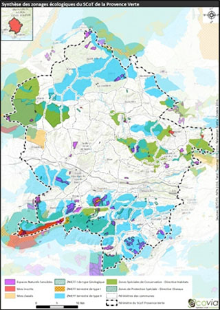 Élaboration de l’évaluation environnementale dans le cadre de la révision du SCoT Provence Verte